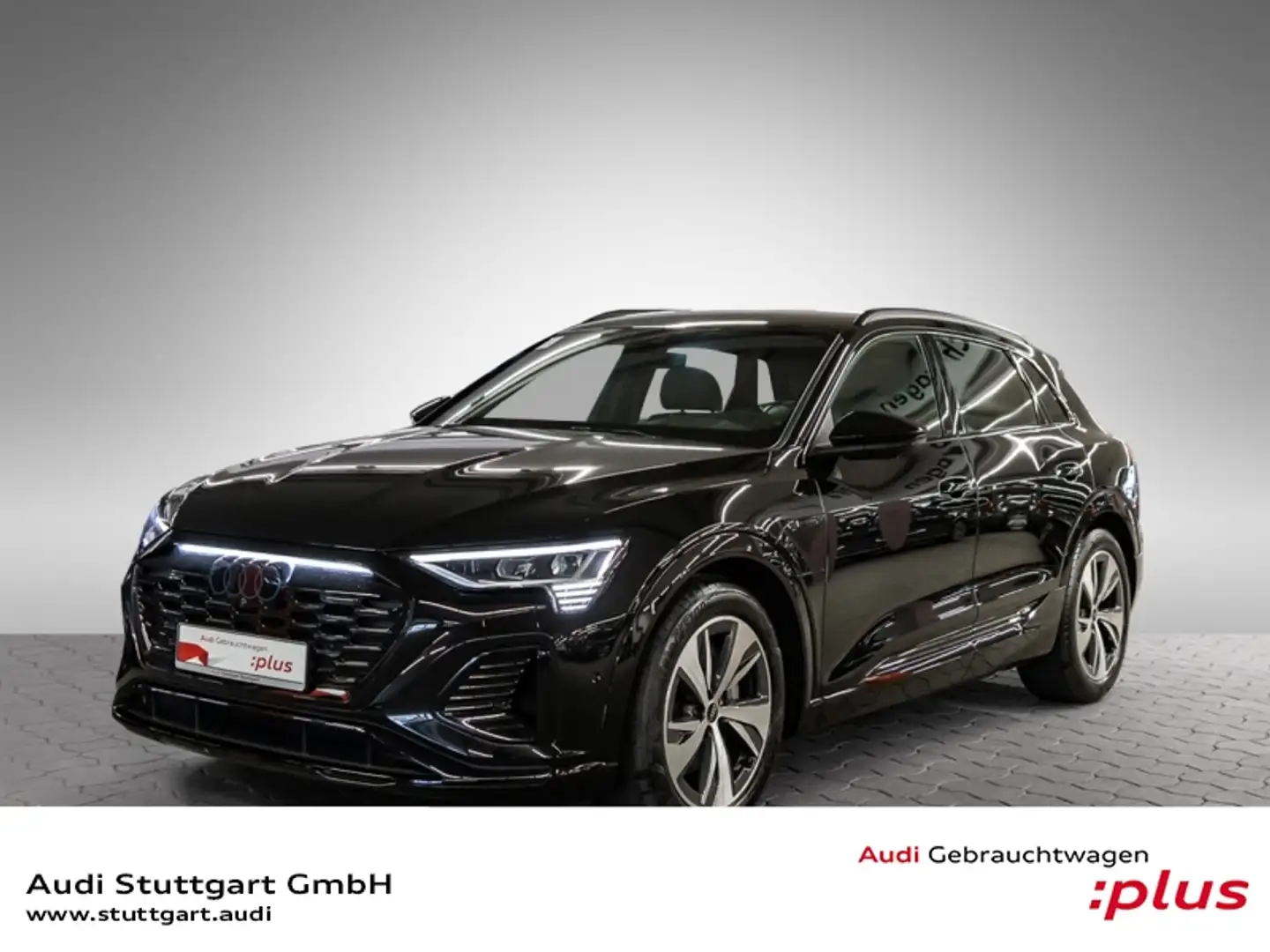 Audi Q8 e-tron S line 50 quattro 250 kW 360° AIR HuD Negru - 1