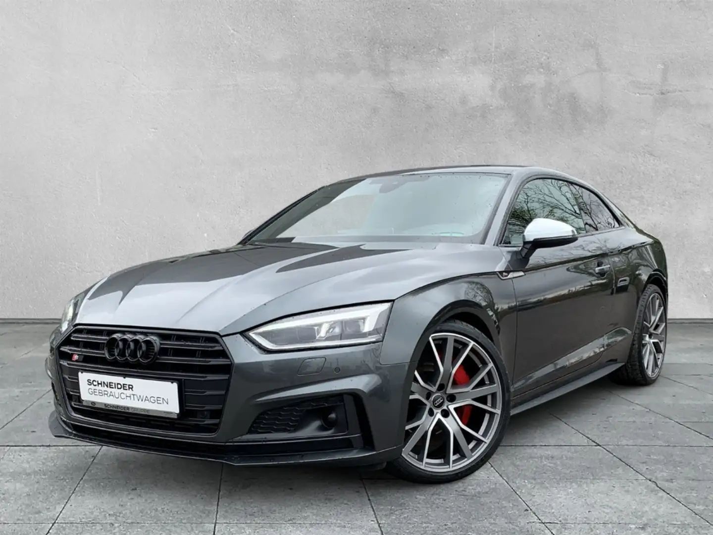 Audi S5 3.0 TDI QUATTRO 20+LED+TEILLEDER+B&O+HEADUP Grau - 1