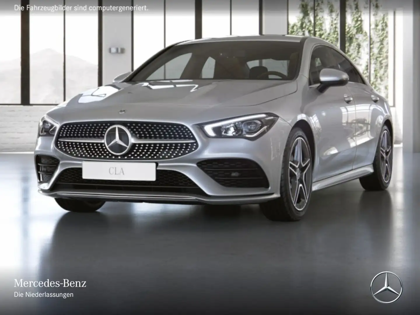 Mercedes-Benz CLA 180 AMG+AHK+LED+KAMERA Argent - 2