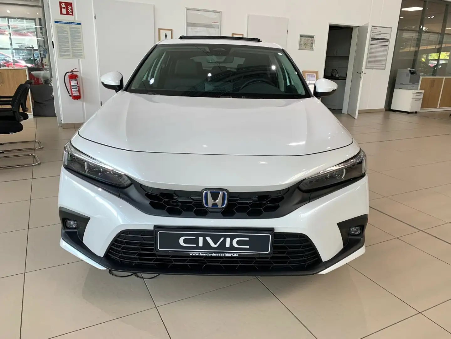 Honda Civic Hybrid e:HEV Advance|Aktion-SOFORT Blanc - 2