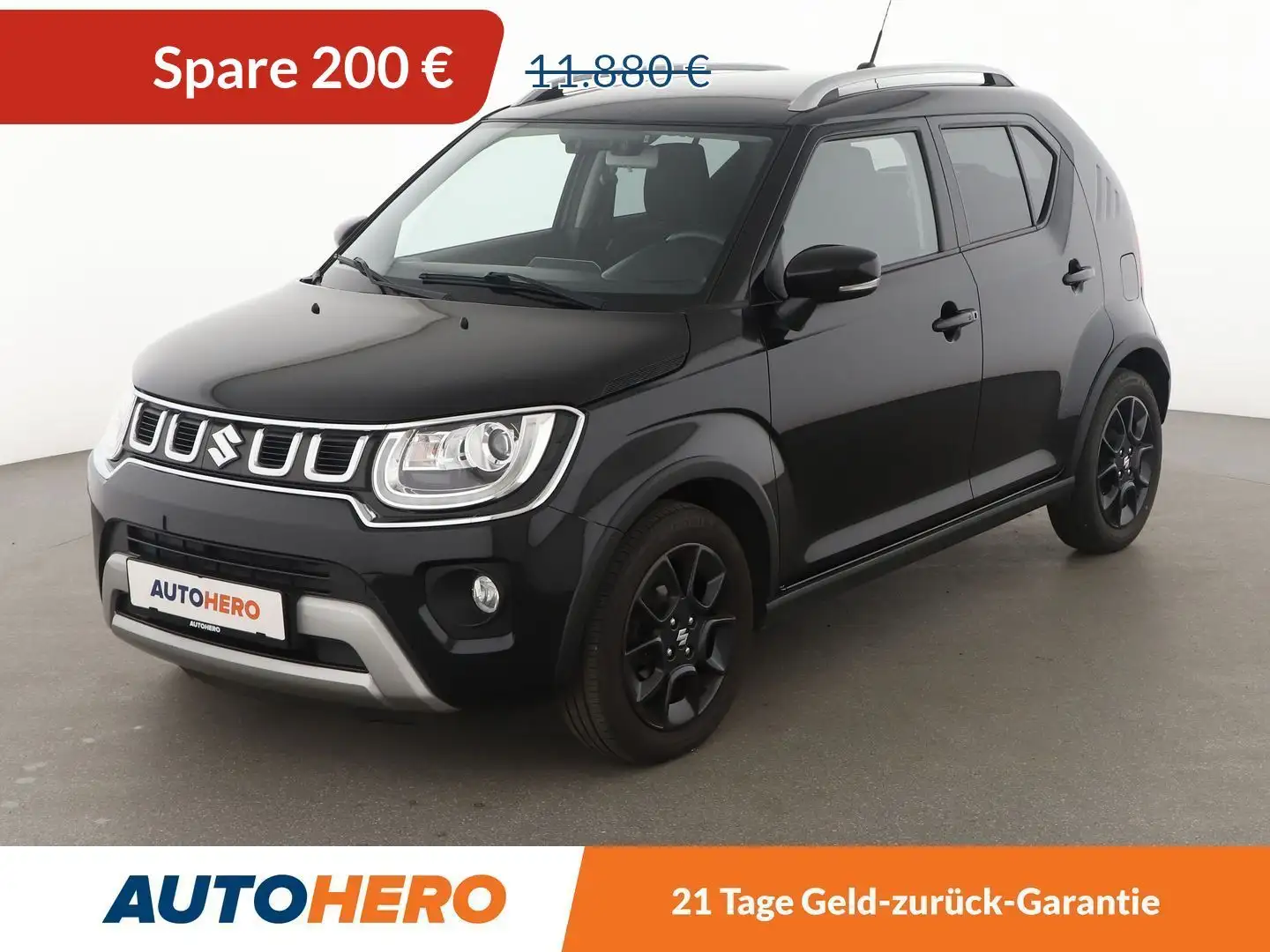 Suzuki Ignis 1.2 DualJet Mild-Hybrid Club*NAVI*TEMPO*CAM*SHZ* Black - 1