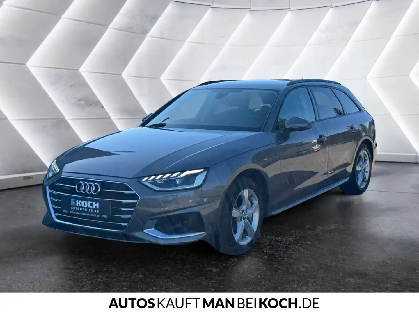 Audi A4 Avant 40 TFSI quattro advanced AHK+SPUR+CAM LED Gris - 2