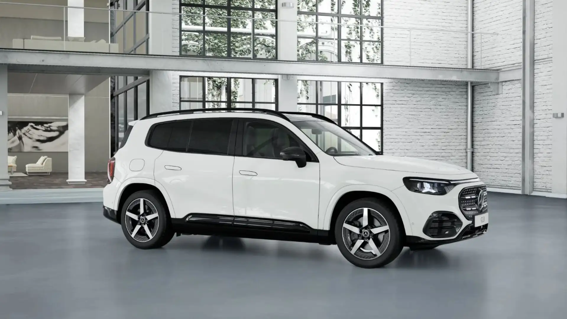 Mercedes-Benz GLB 350 EQ 4MATIC Rückfahrkamera,Klimaautomatik Weiß - 2