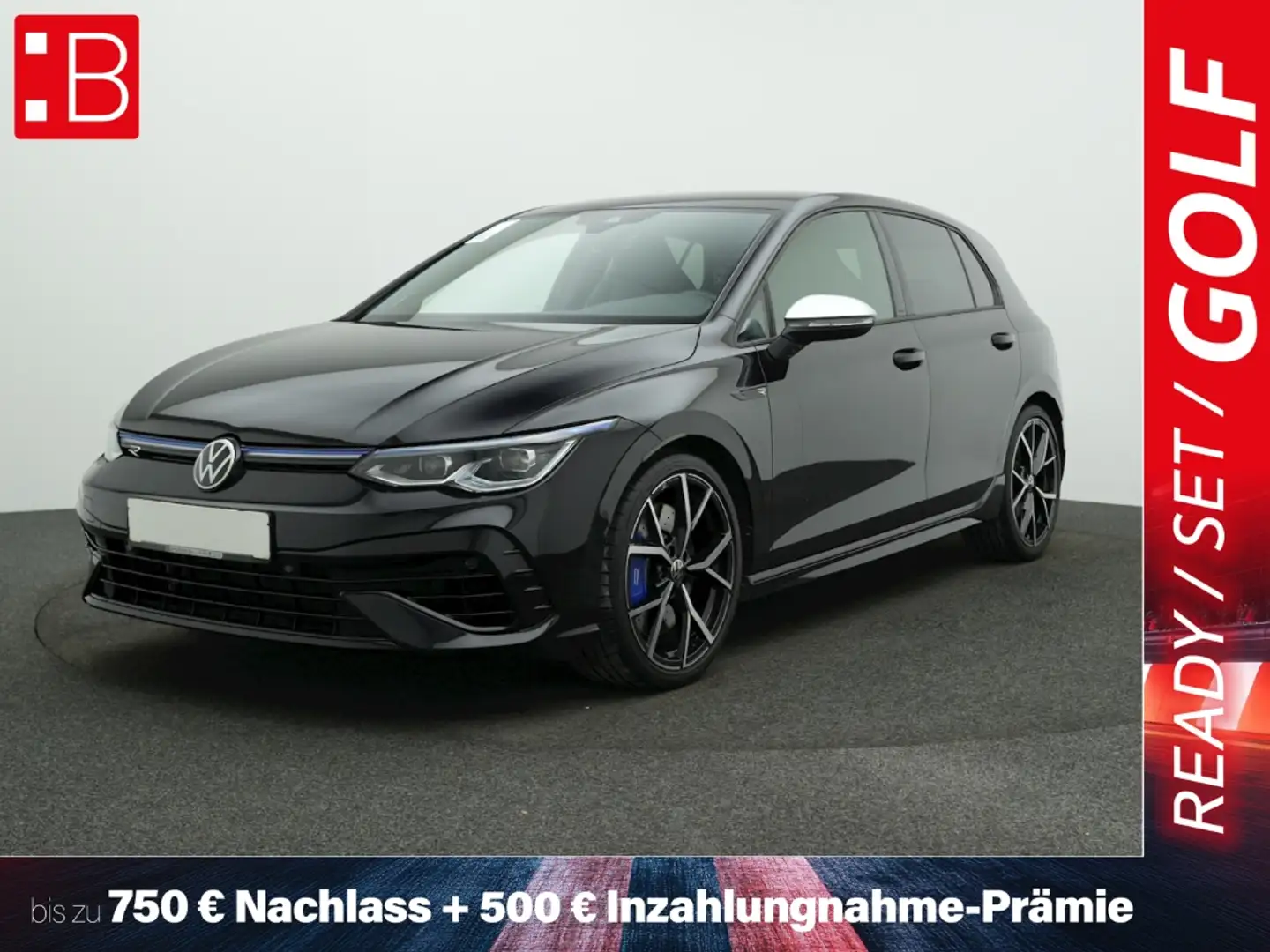 Volkswagen Golf R 8 2.0 TSI DSG 4Mo. IQ.LIGHT H&K DCC ACC ALU19 Černá - 1