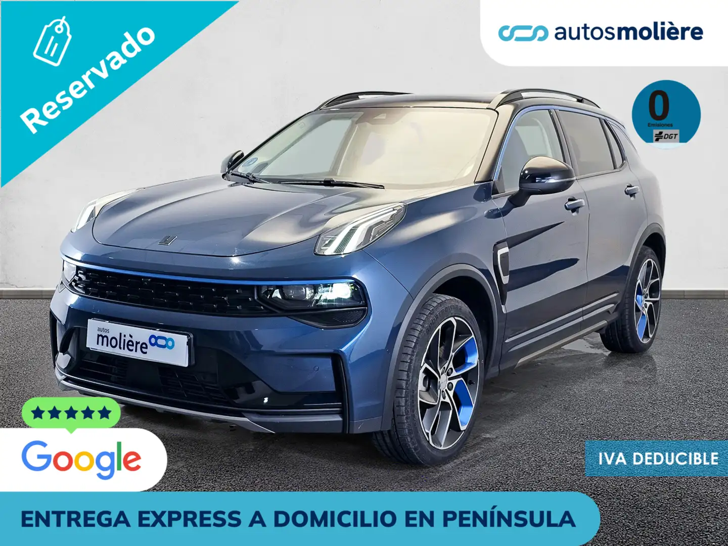 Lynk & Co 01 1.5T PHEV Bleu - 1