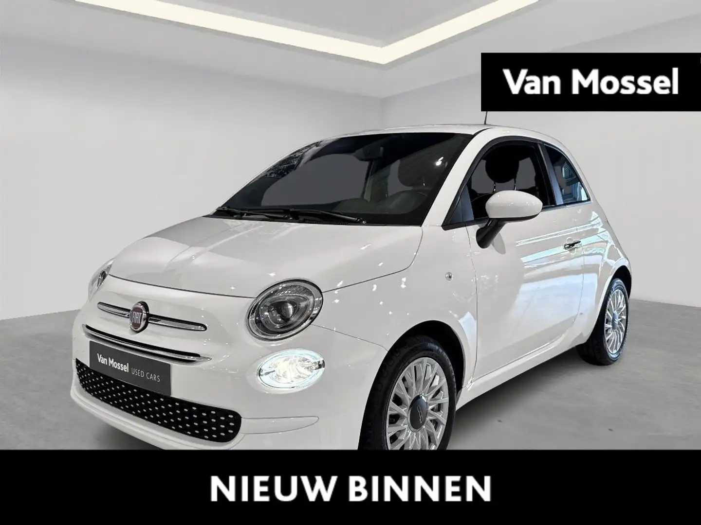 Fiat 500 1.2 69 MTA Lounge Blanc - 1