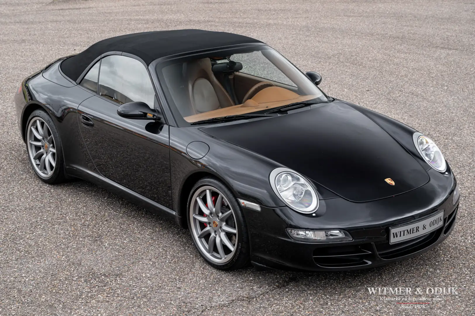 Porsche 997 Cabrio 3.8 Carrera S 116.000km NL-auto Zwart - 2