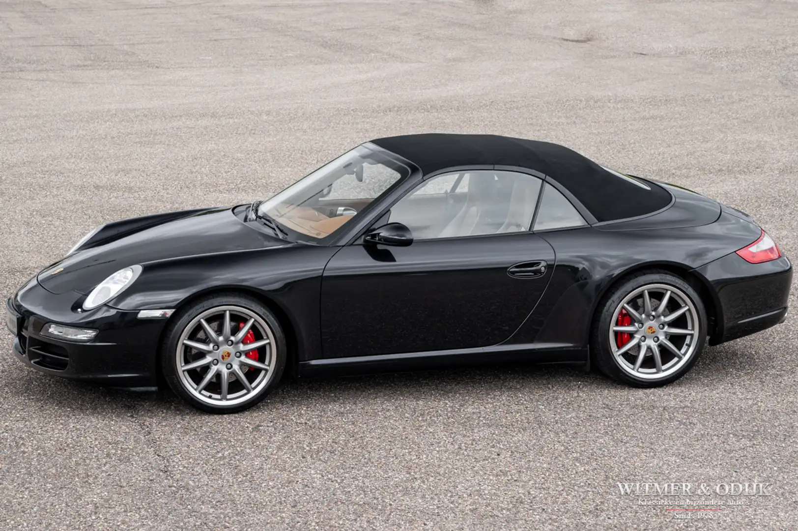 Porsche 997 Cabrio 3.8 Carrera S 116.000km NL-auto Zwart - 1