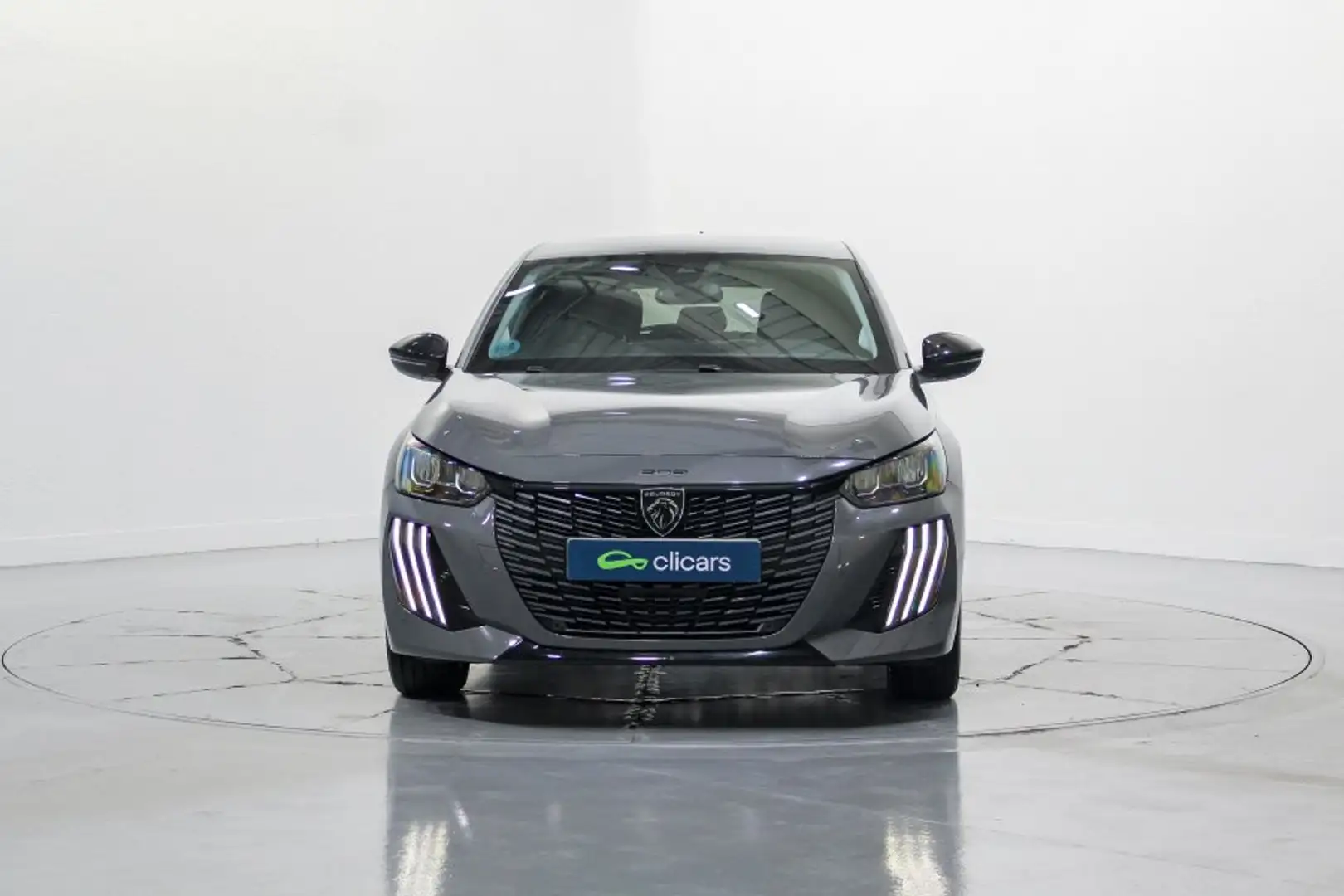 Peugeot 208 1.2 Puretech S&S Allure 100 Gris - 2