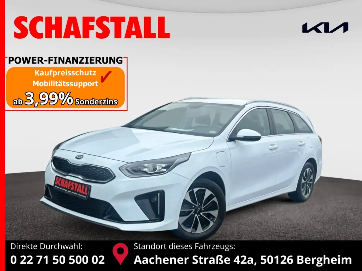 Kia Ceed SW / cee'd SW 1.6 GDI PHEV Vision Automatik Carplay Tempomat Bianco - 1