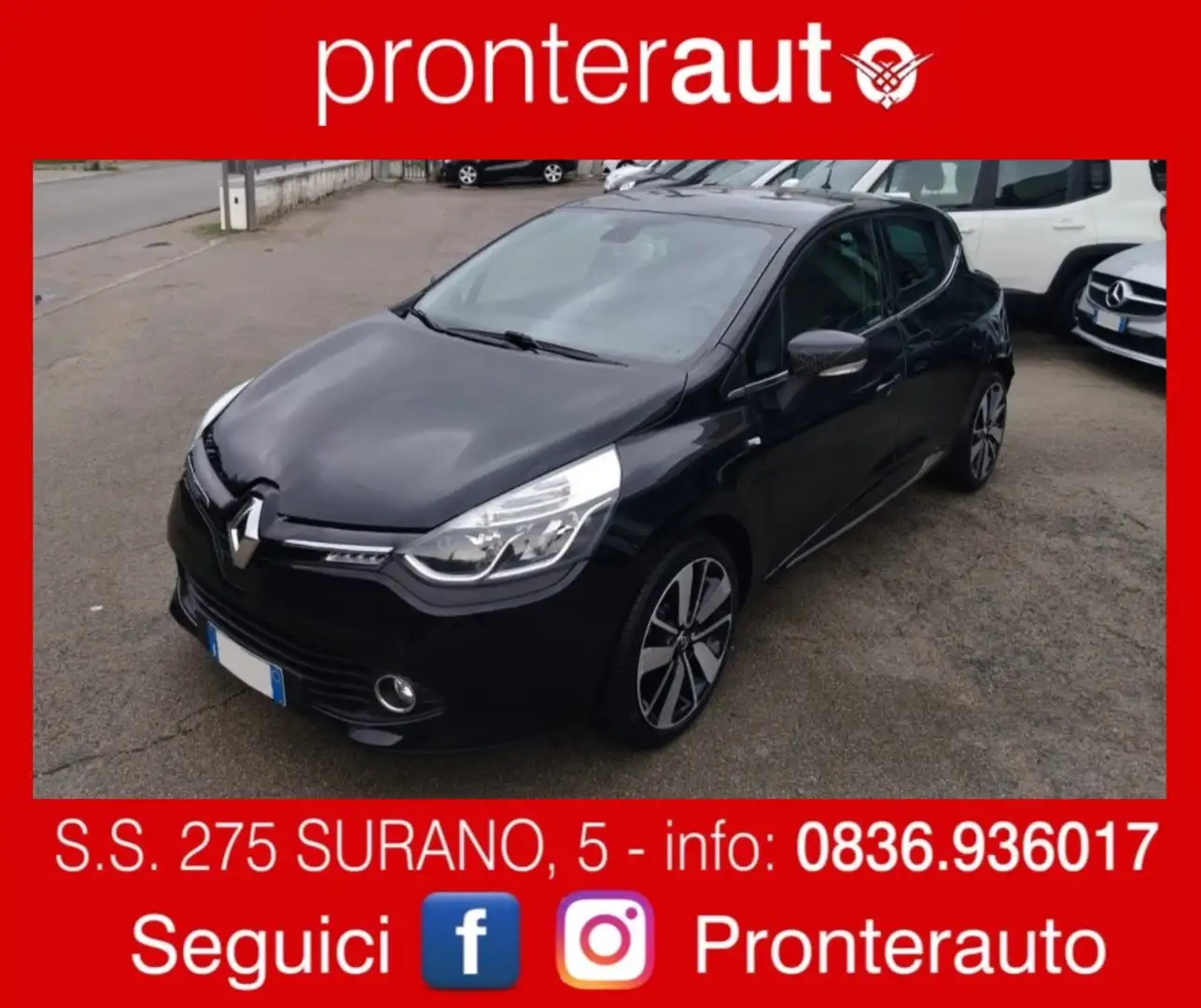 Renault Clio 5p 1.5 dci Energy Duel Noir - 1