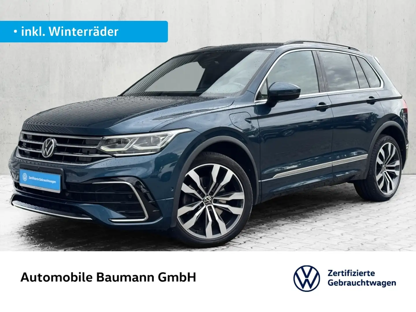 Volkswagen Tiguan 1.4 eHybrid R-Line *MATRIX*DCC*HUD* Blau - 1