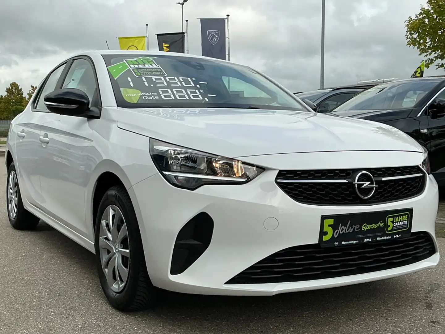 Opel Corsa 1.2 Edition Bluetooth,Servolenkung Weiß - 2