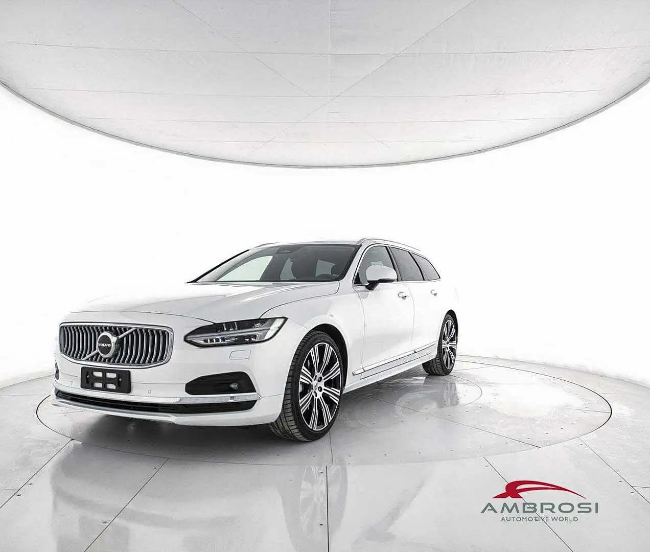 Volvo V90 Mild Hybrid B4 (d) Automatico Plus Bright Weiß - 1