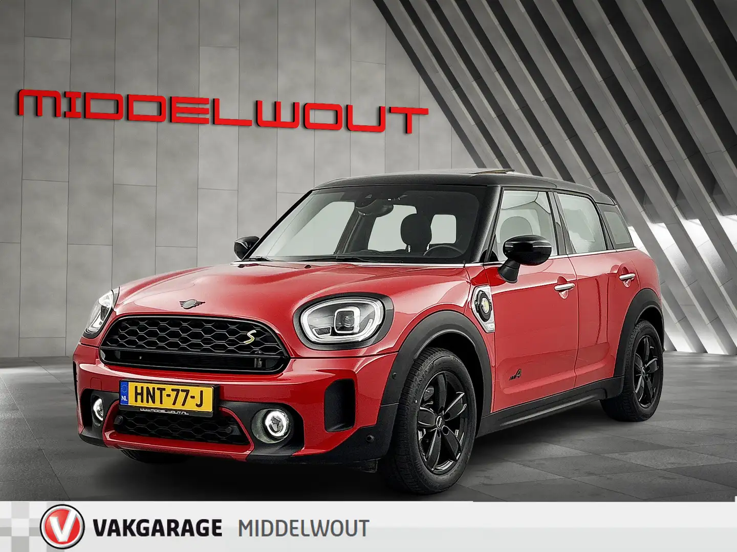 MINI Cooper S Countryman Mini 2.0 E ALL4/Pano/Leder/Head-Up/BTW/Clima Rood - 1