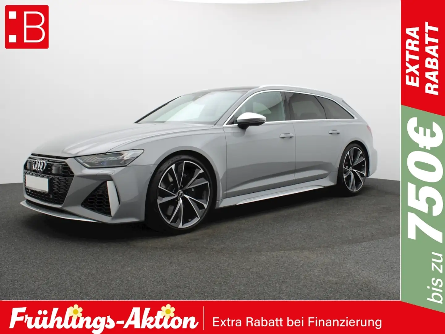 Audi RS6 MATRIX-LASER B&O PANO DYNMAIKPAKET ALU 22 Gris - 1