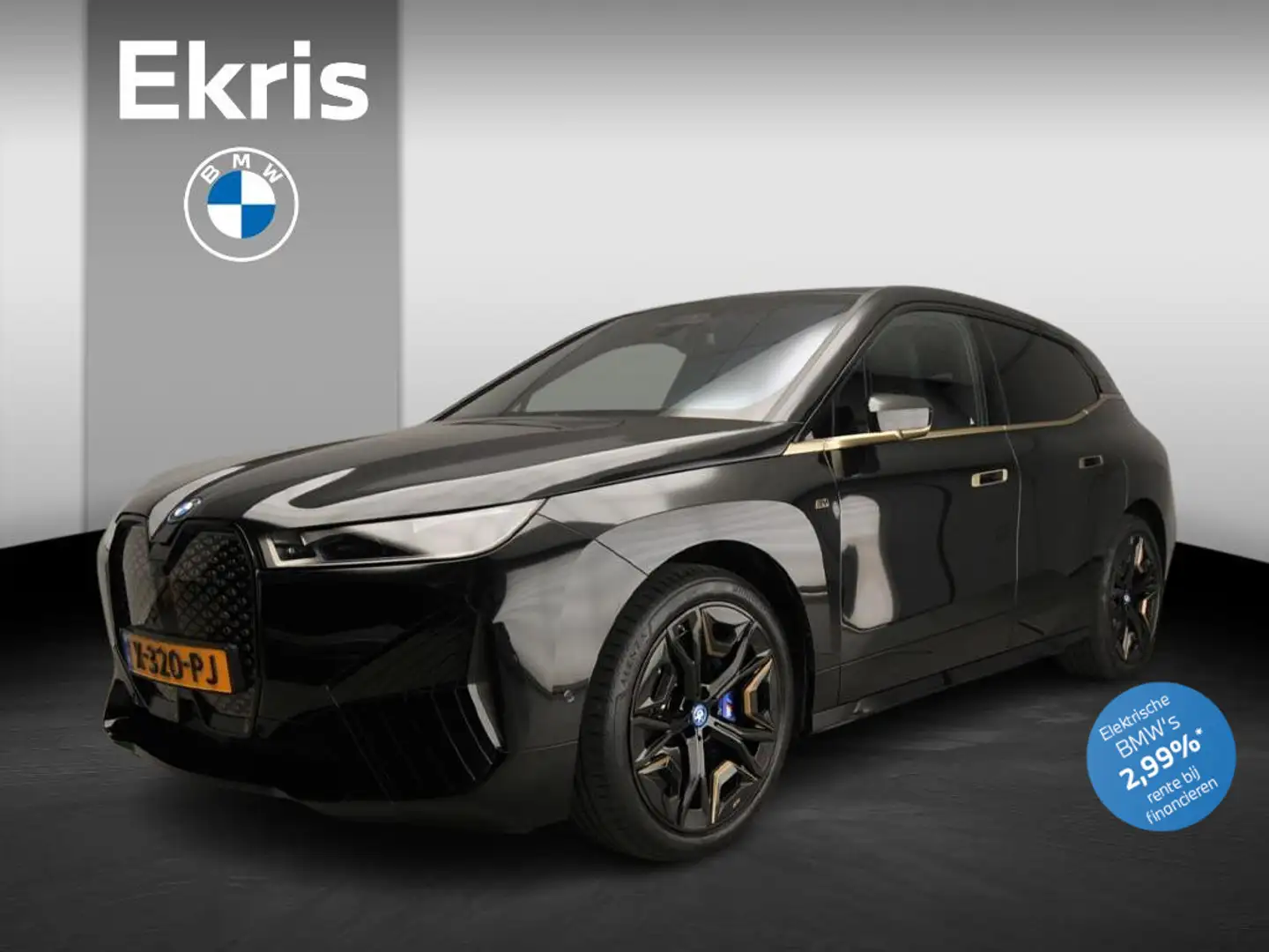 BMW iX M60 | Sportpakket | Laserlicht | HUD | trekhaak | Zwart - 1