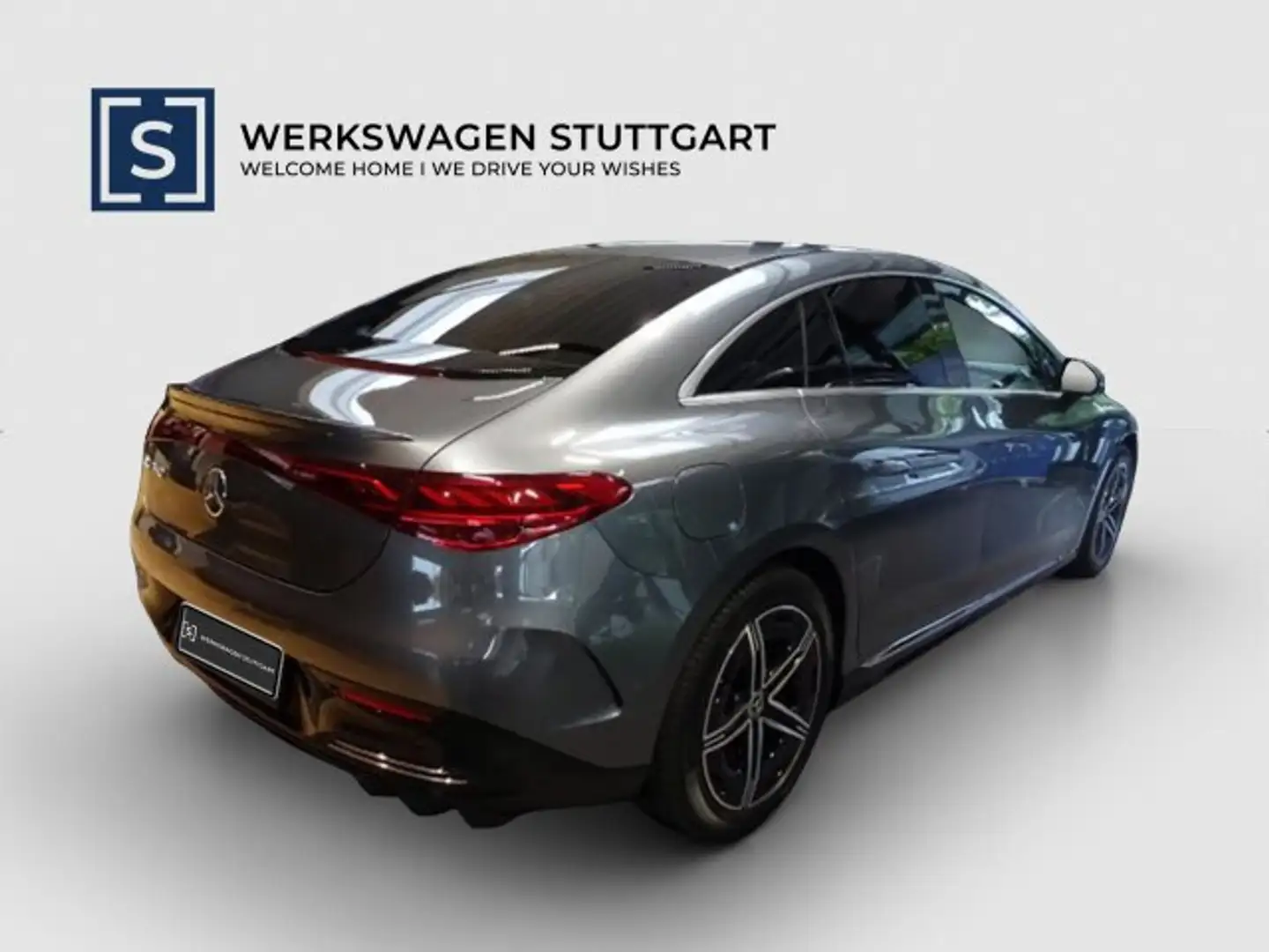 Mercedes-Benz EQE 350 EQE 350 AMG Line Exterieur AMG Interieur AHK Burmester Navi/Distronic/Keyless-Go Startanlage und Zentralverriegelung Grau - 2