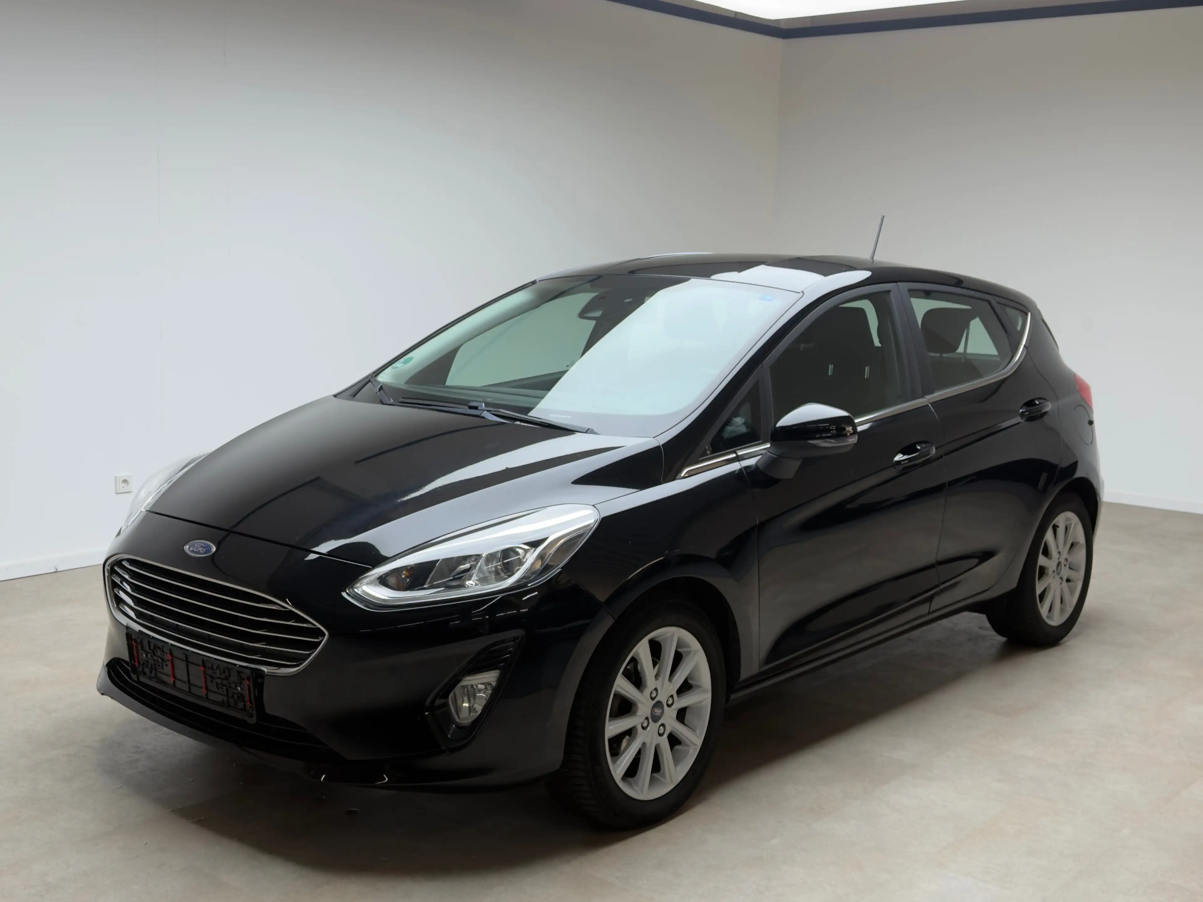 Ford Fiesta Titanium, Ambiente, PDC, Spurhalte,VOLL