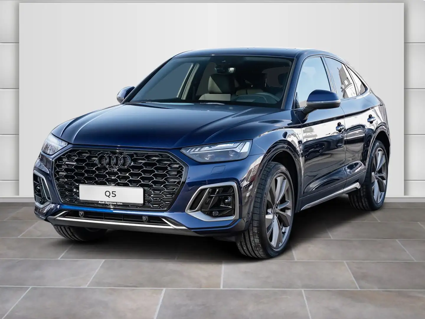 Audi Q5 S-Line sport edition 40 TDI qu LUFT Blau - 2