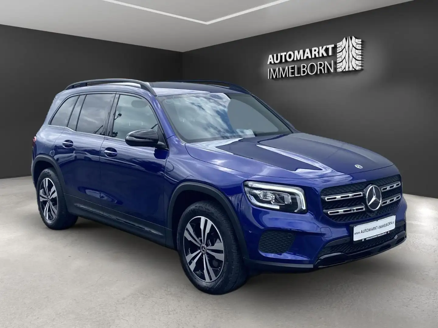 Mercedes-Benz GLB 200 d Massage*LED*Navi*Leder*Virtual Modrá - 1