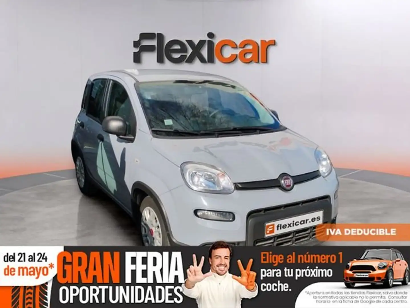Fiat Panda Hybrid 1.0 51kw (70CV) Negro - 1