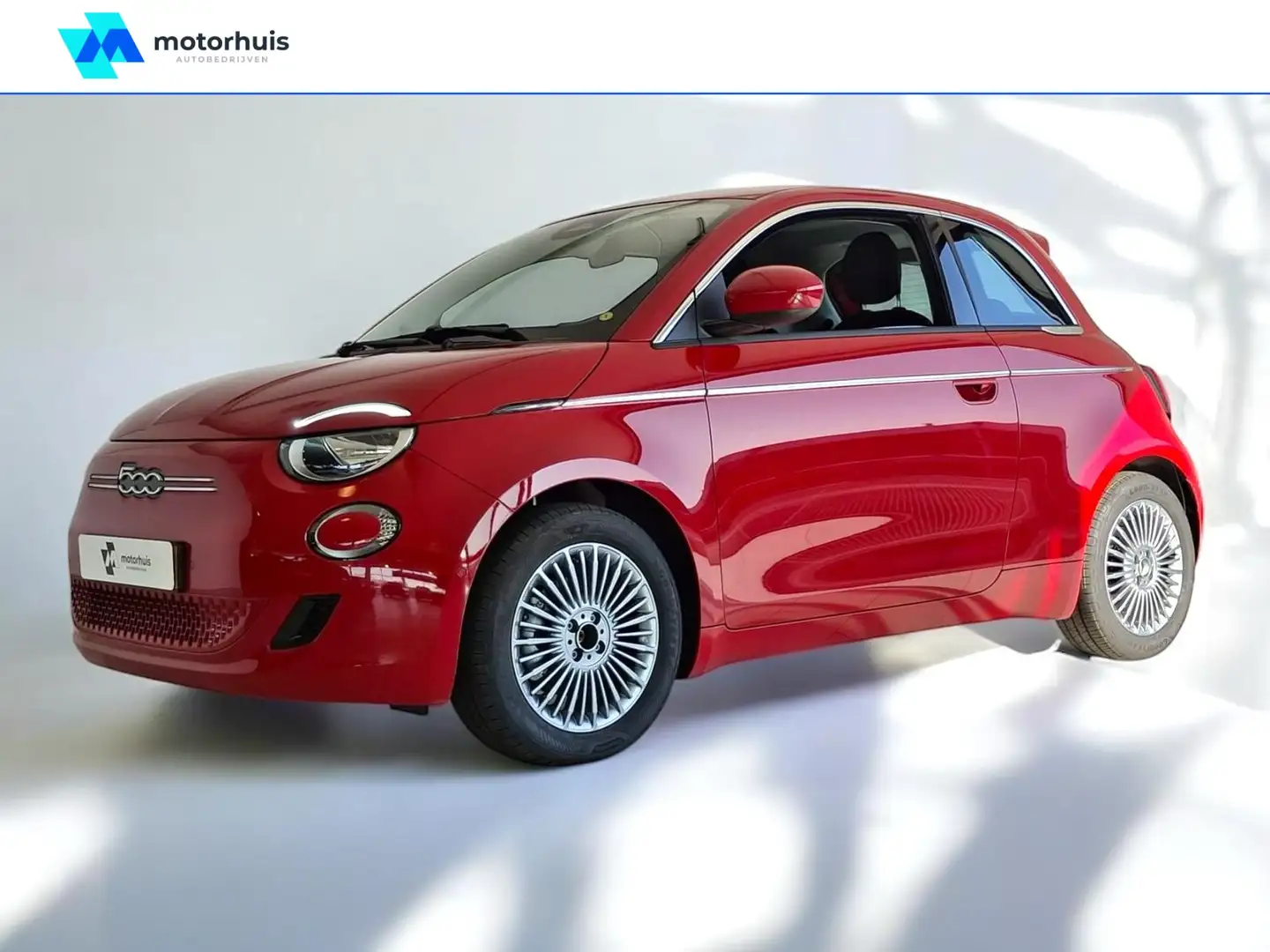 Fiat 500 42kWh 3+1 118pk Aut PDC CAMERA LMV CARPLAY 3+1 Rood - 1
