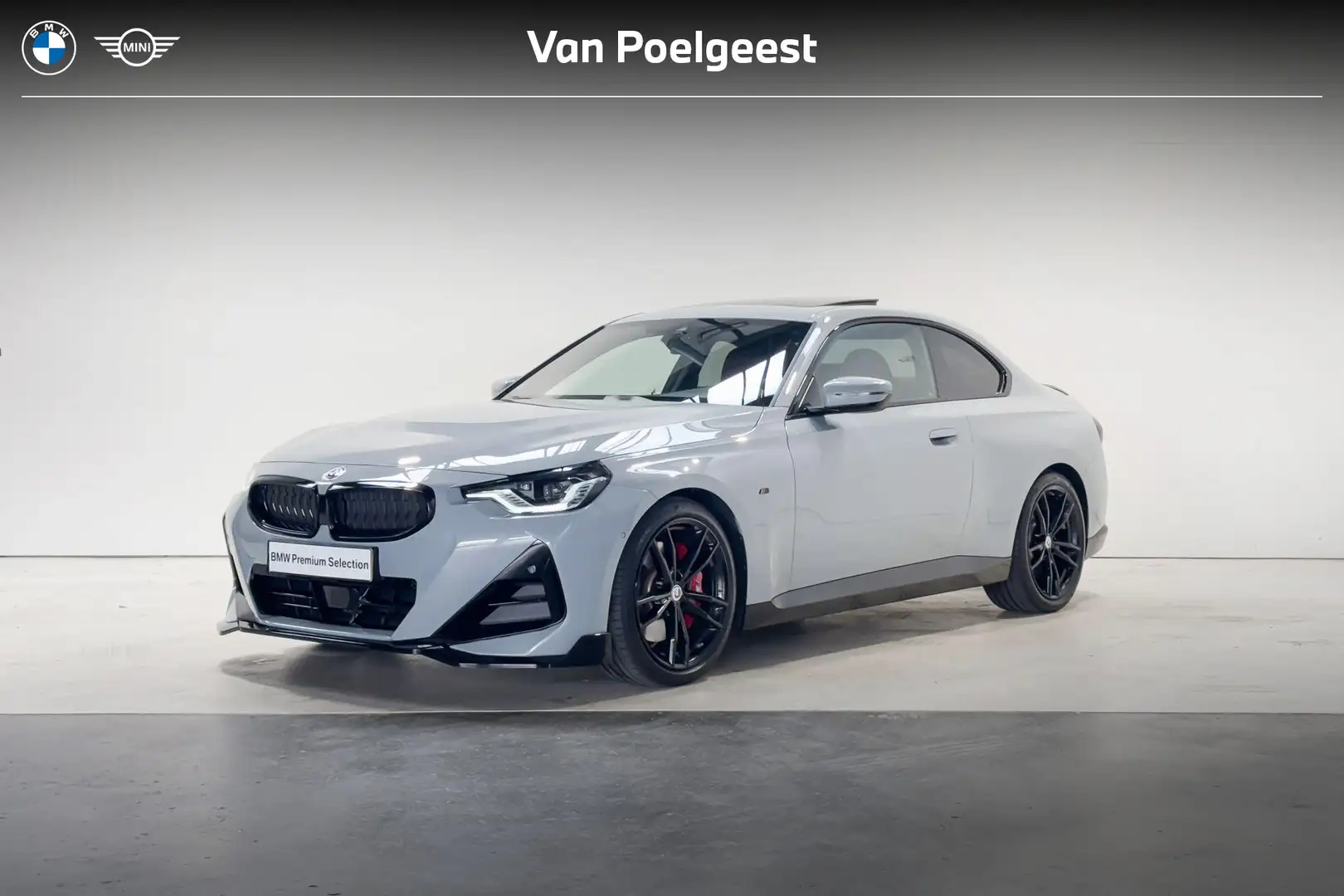 BMW 220 2 Serie Coupé 220i High Executive M Sportpakket Pr Grigio - 1