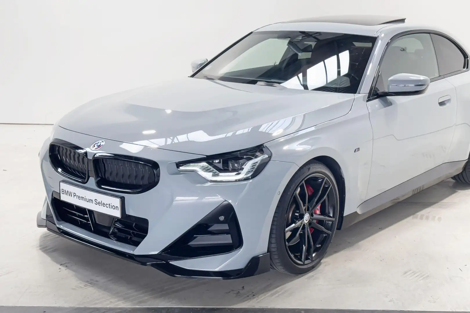 BMW 220 2 Serie Coupé 220i High Executive M Sportpakket Pr Grigio - 2