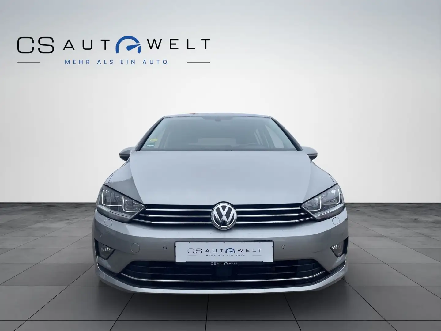 Volkswagen Golf Sportsvan 1.6 TDI DSG Lounge PDC/AHK/SHZ Silber - 2