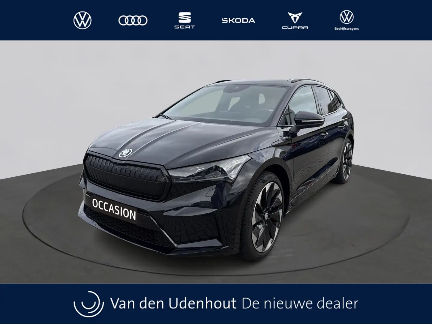 Skoda Enyaq 85 Sportline Noir - 1