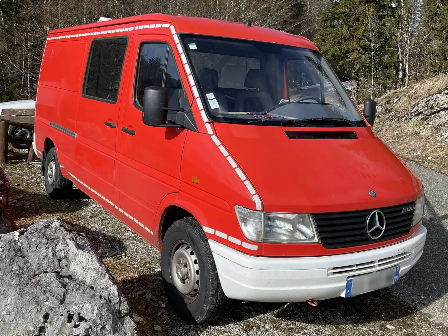 Mercedes-Benz Sprinter SPRINTER 312 TBO D 30N 3.5t Червоний - 1