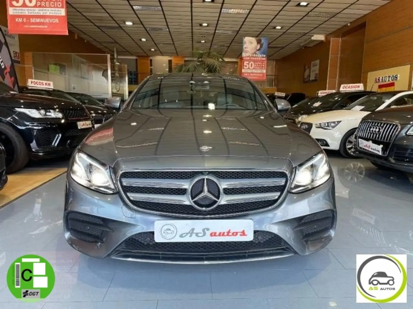 Mercedes-Benz E 220 220CDI BE Executive 7G Plus Gris - 2