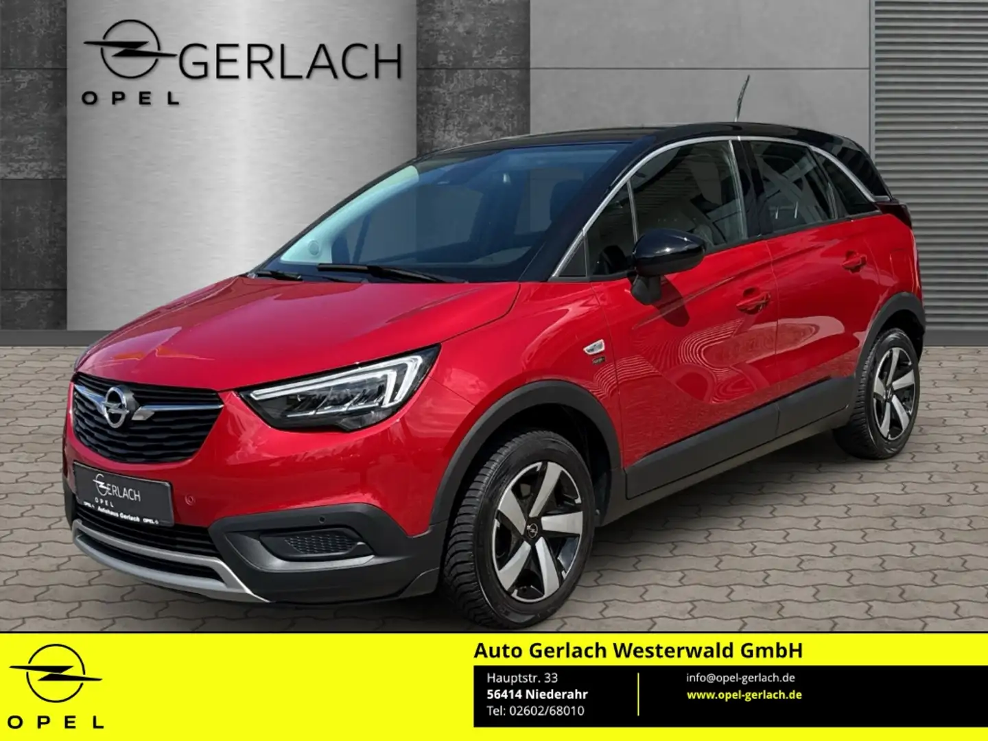 Opel Crossland Opel 2020 1.2 Turbo EU6d Navi LED Apple CarPlay An Rot - 1