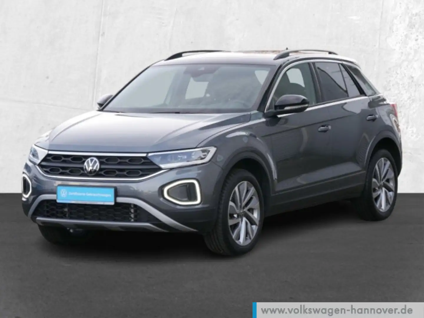 Volkswagen T-Roc 2.0 TDI DSG Goal Navi AHK LED ACC DigCockp Grau - 2