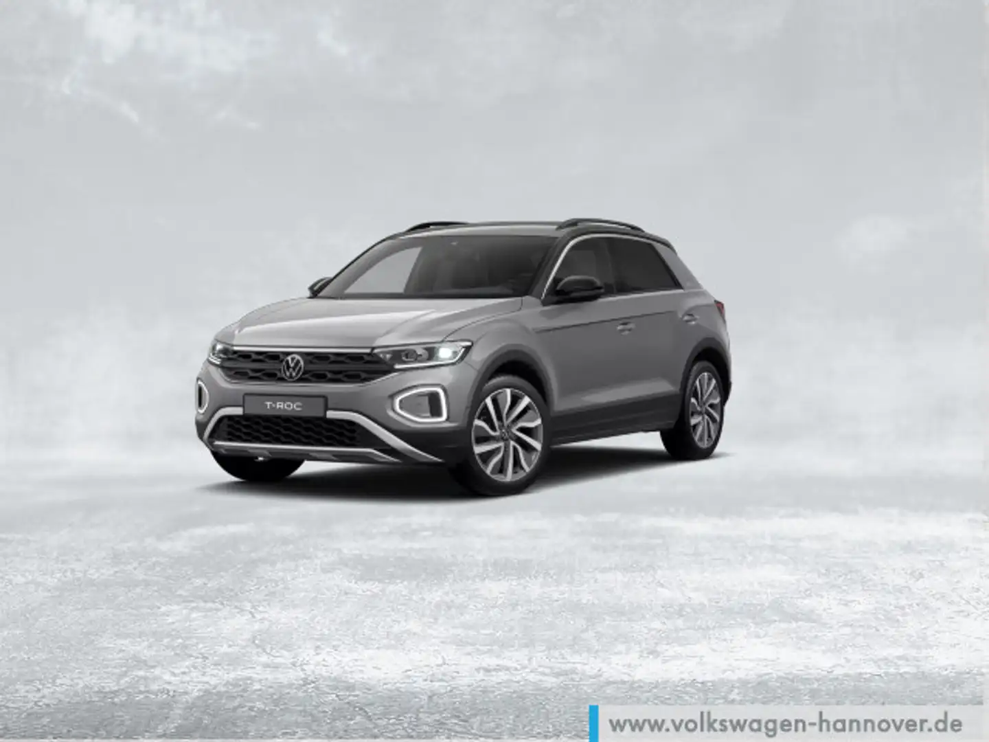 Volkswagen T-Roc 2.0 TDI DSG Goal Navi AHK LED ACC DigCockp Grau - 2