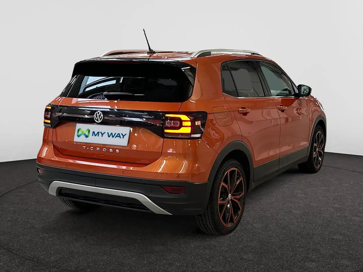 Volkswagen T-Cross Style 1.0 TSI 85 kW (115 ch) 7 vitesses DSG Orange - 2