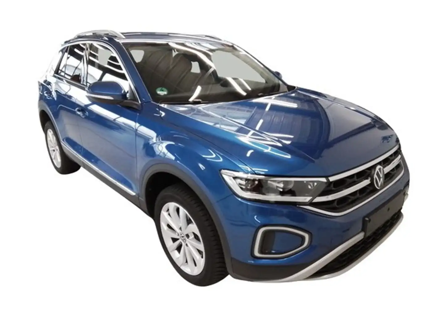 Volkswagen T-Roc Style 2.0 TDI DSG/AHK/Standhzg/RFK/07.29Ga Blau - 2