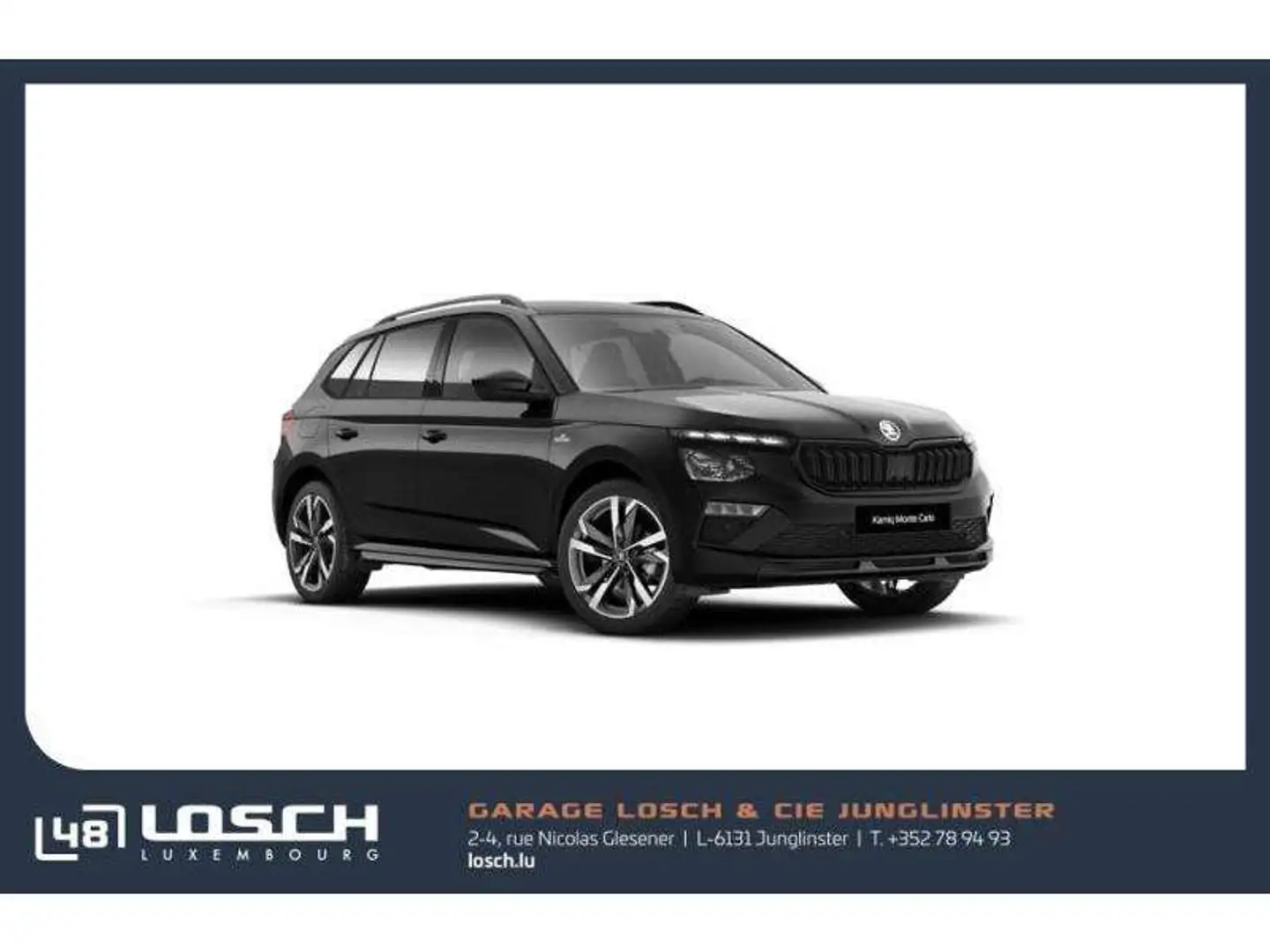 Skoda Kamiq Monte Carlo 1.5 TSI 150 PS DSG Zwart - 1