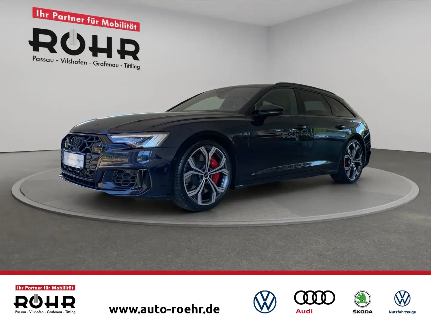 Audi S6 Avant (SHZ.Matrix-LED.Head-Up.SH.AHK.PDC.DAB.NAVI) Blau - 1