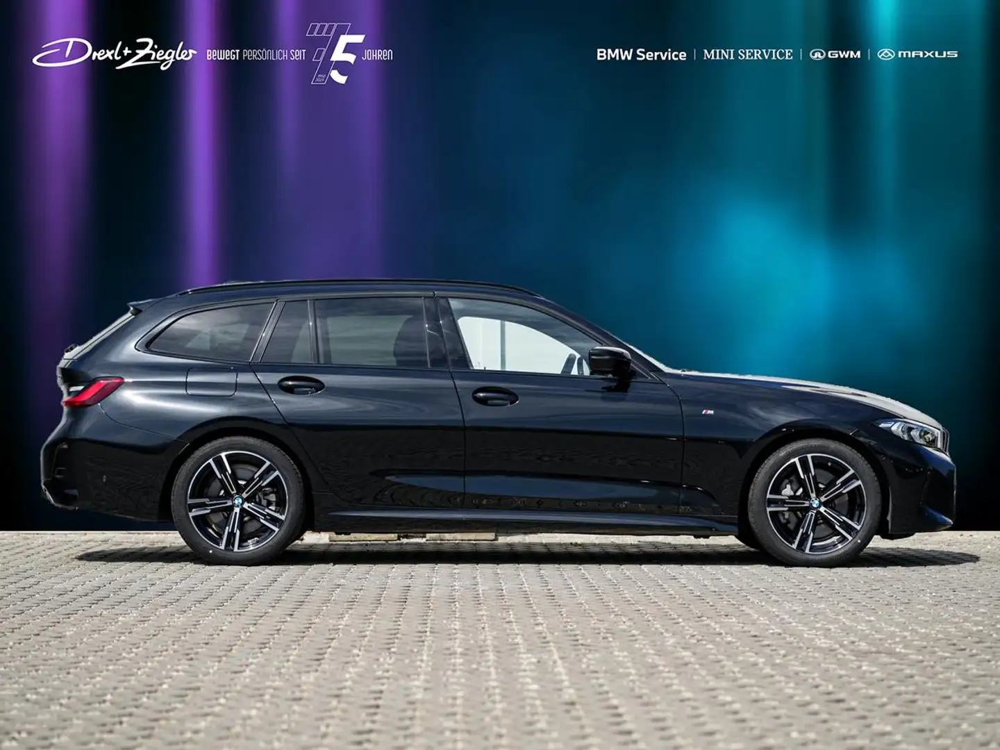 BMW 330 i xDrive Tour M-Sport ACC AHK HiFi Navi ParkA Noir - 2