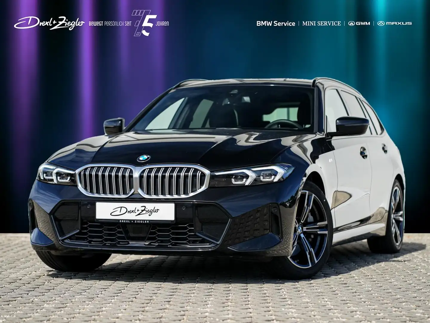 BMW 330 i xDrive Tour M-Sport ACC AHK HiFi Navi ParkA Noir - 1
