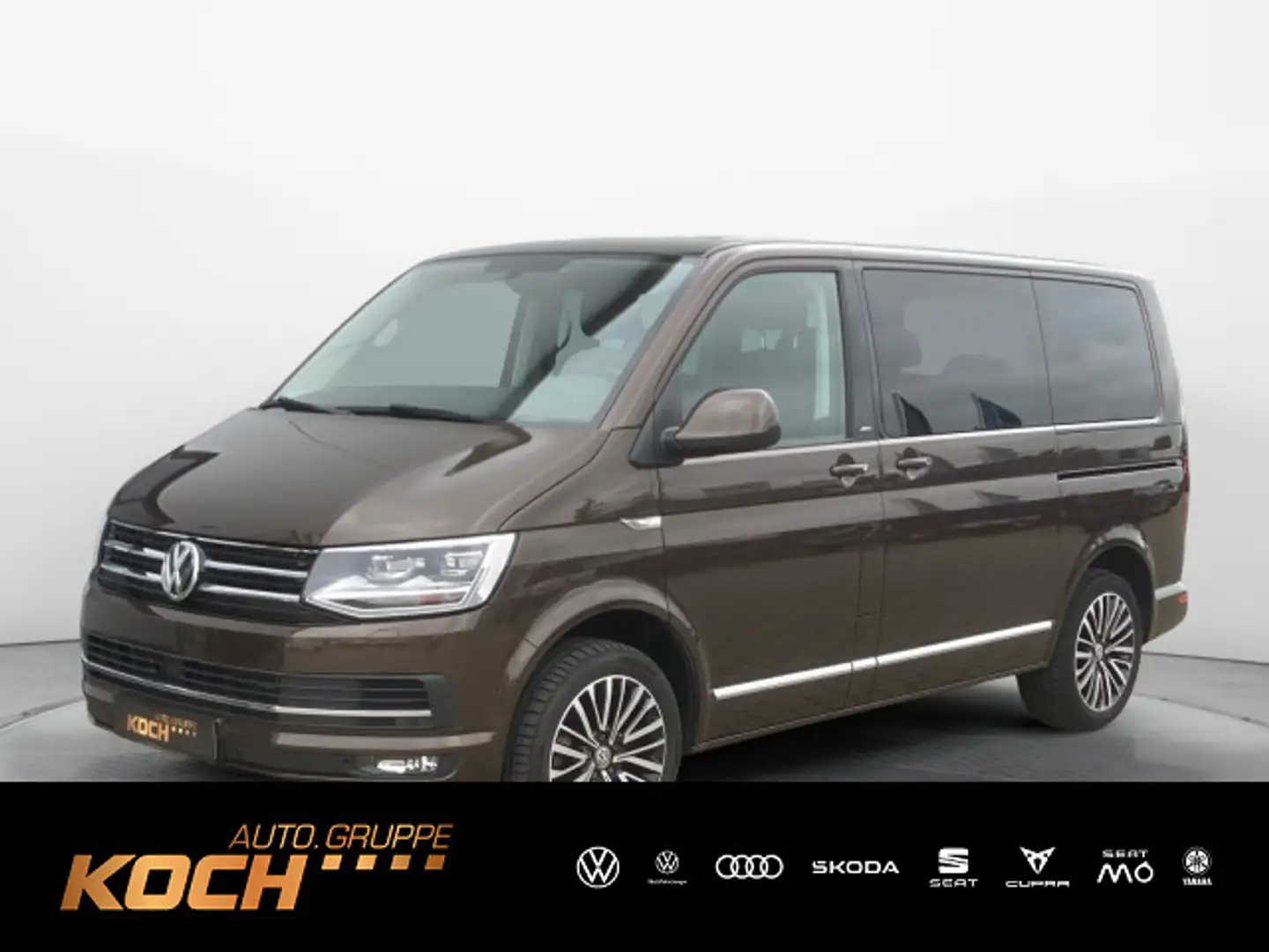 Volkswagen T6 Multivan TDI 146 kw DSG Navi LED StHzg ACC AH Braun - 1