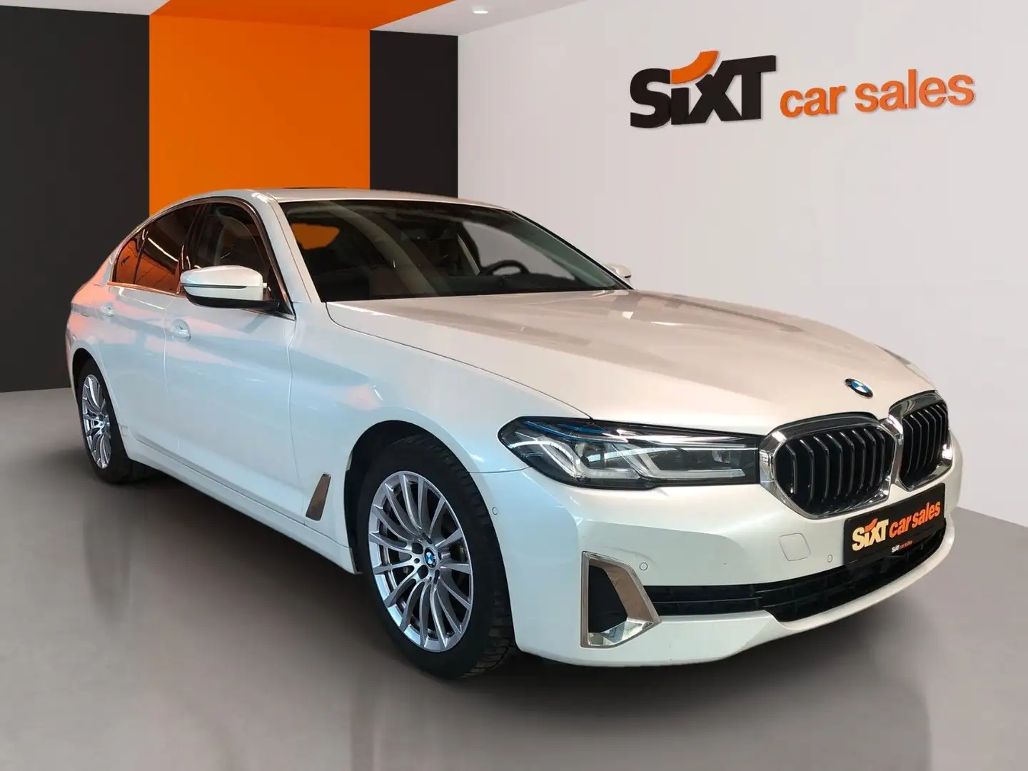 BMW 530 i xDr. Luxury Laser|ACC|HUD|Glas|PAs+Kam|4xSH Weiß - 1