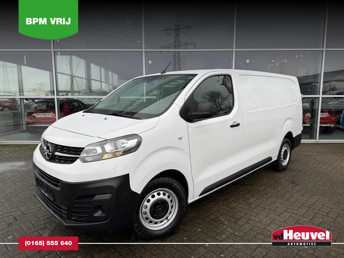 Opel Vivaro 2.0 Diesel 145 L3 BPM VRIJ Wit - 1