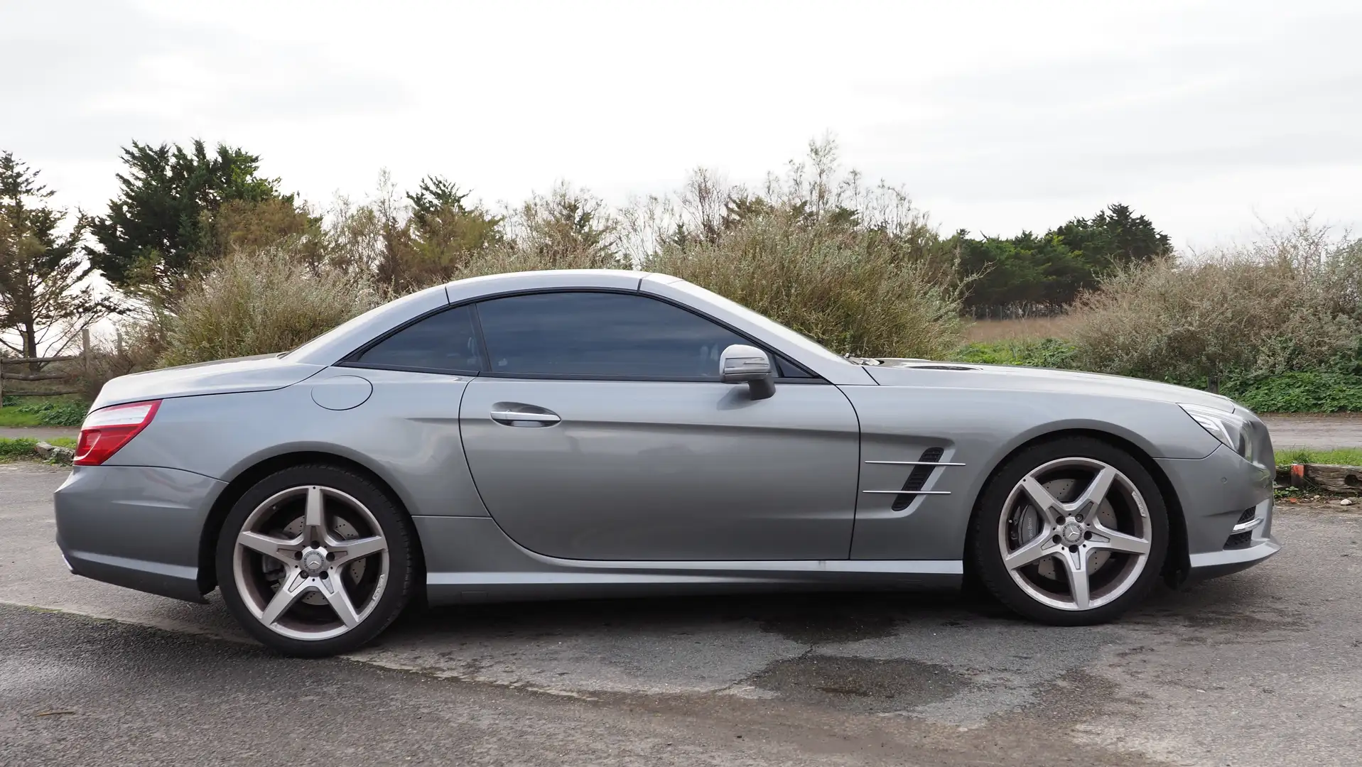 Mercedes-Benz SL 350 BlueEFFICIENCY A Gris - 2