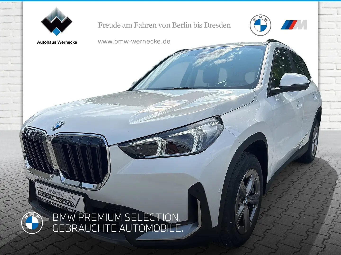 BMW X1 sDrive18i SAV Head-Up DAB LED Komfortzg. Shz Biały - 1
