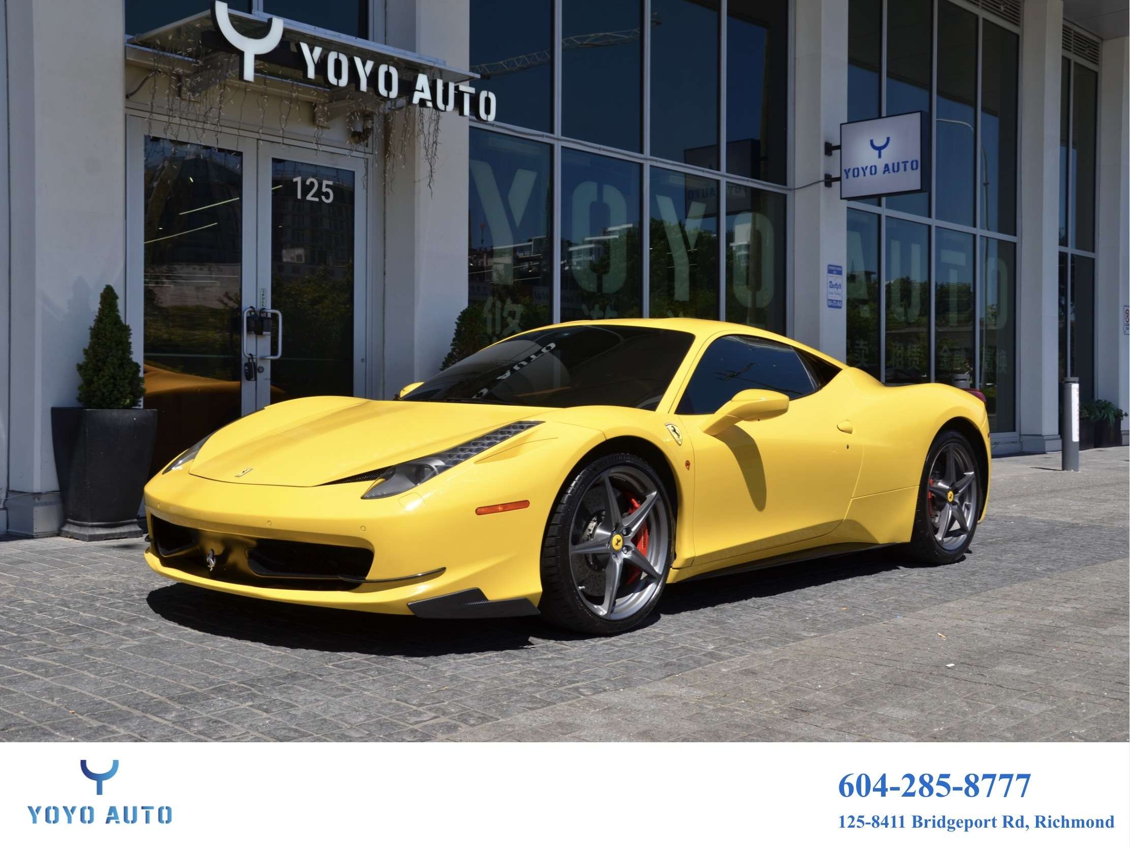 2011 Ferrari 458 Coupe | RWD