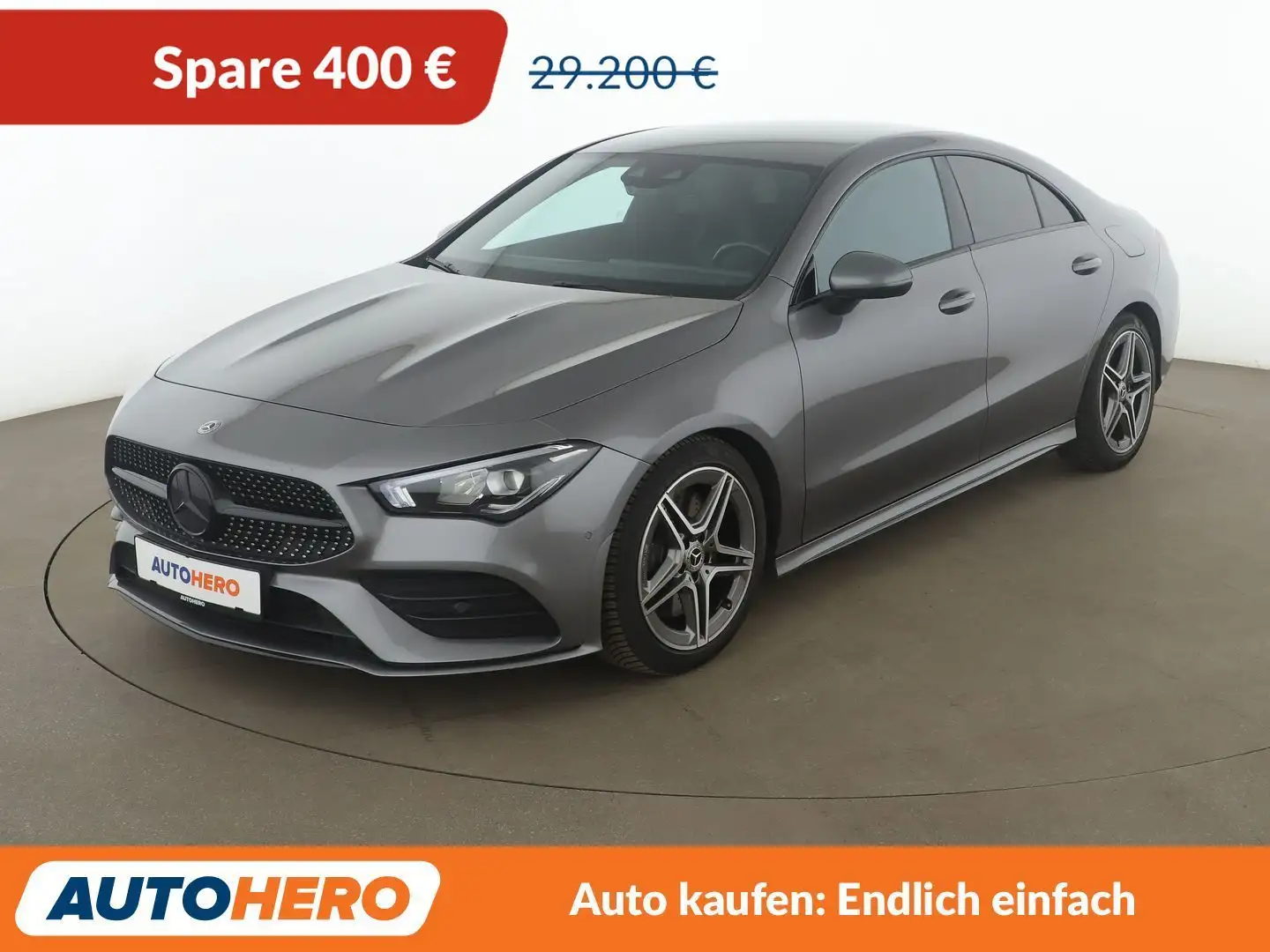 Mercedes-Benz CLA 220 CLA 220 AMG Line Aut.*NAVI*LED*TEMPO*PDC* Gris - 1