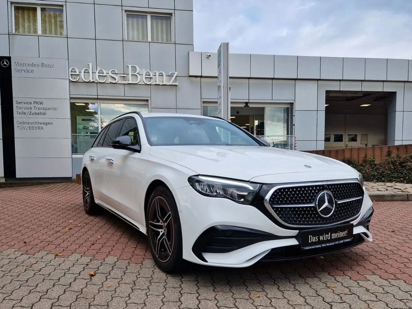 Mercedes-Benz E 200 T AMG LINE/Totwinkel/DISTRONIC/Night-Paket Blanc - 2